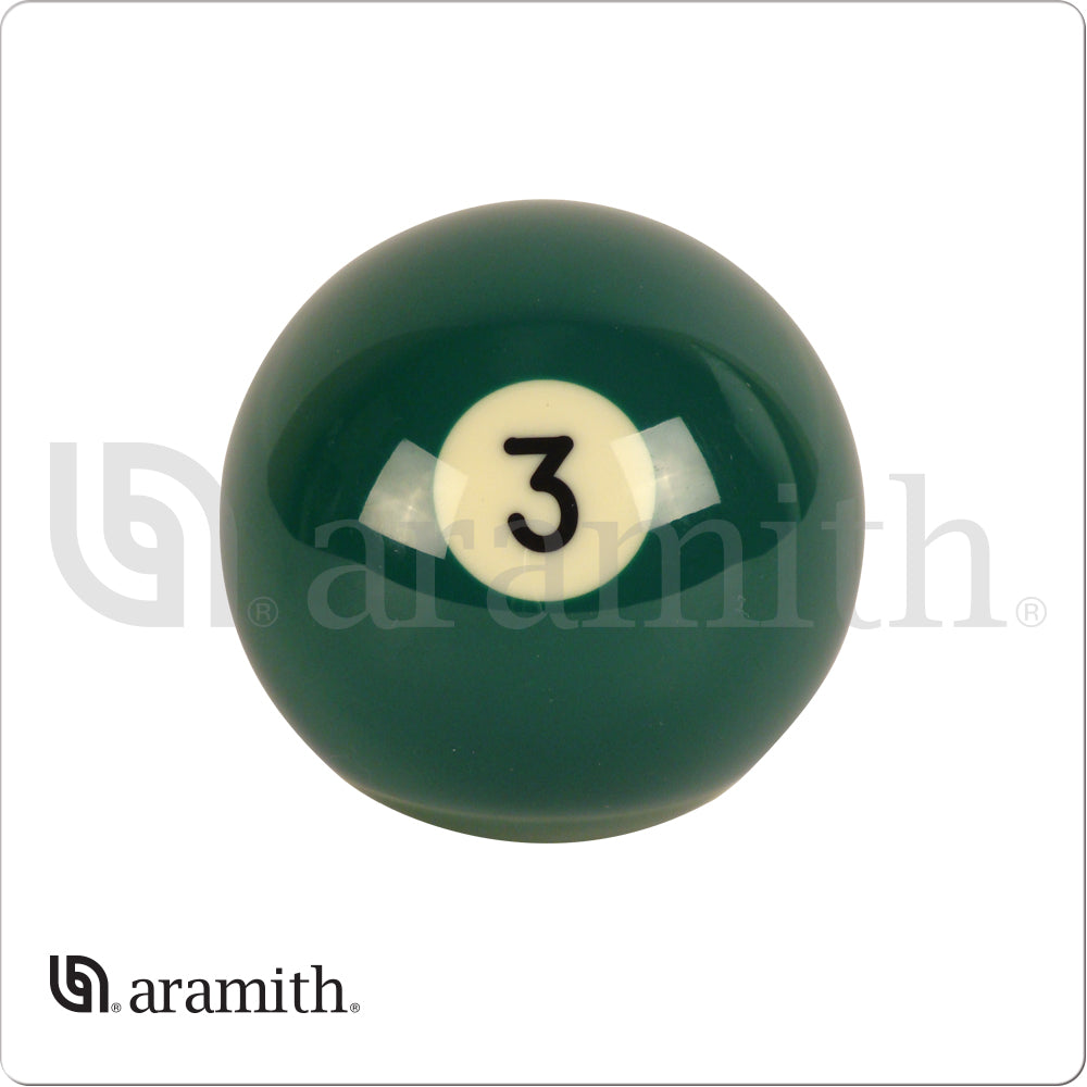 Aramith RBANS2.125 Premier 2 1/8 Numbered Snooker Replacement Ball - #3 