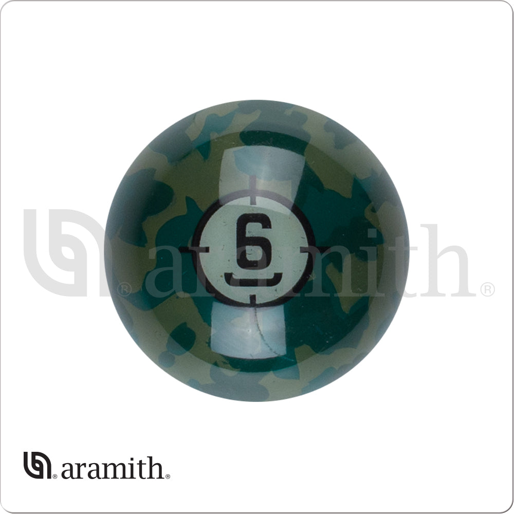 Aramith RBCAM Camouflage Replacement Ball - #6