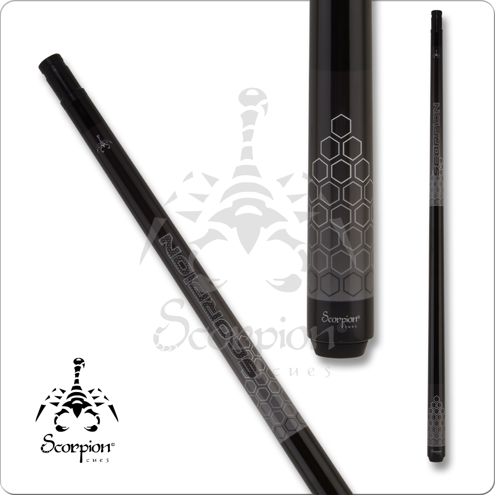 Scorpion SCO116 HD-Tech Series Pool Cue - Wooden Shaft