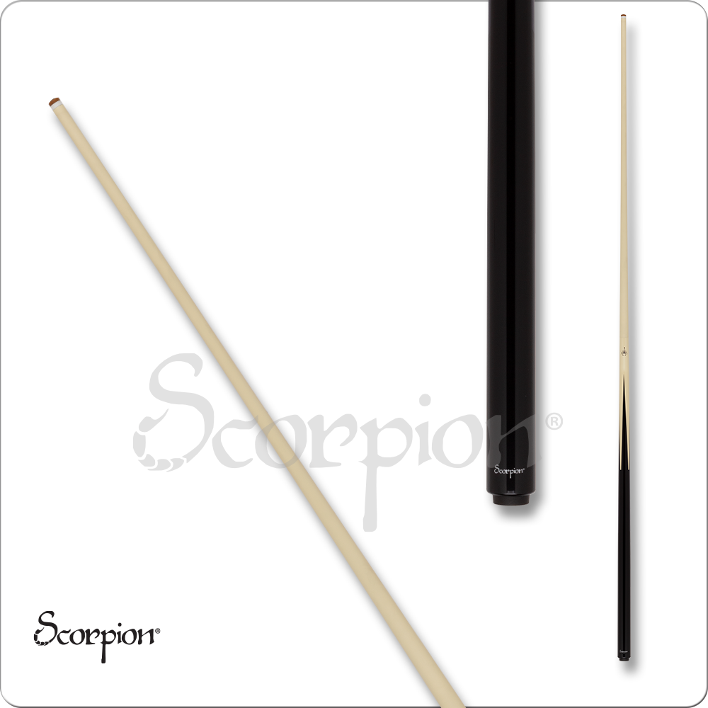 Scorpion SCOOP05 One-Piece Fiberglass Pool Cue - 57in