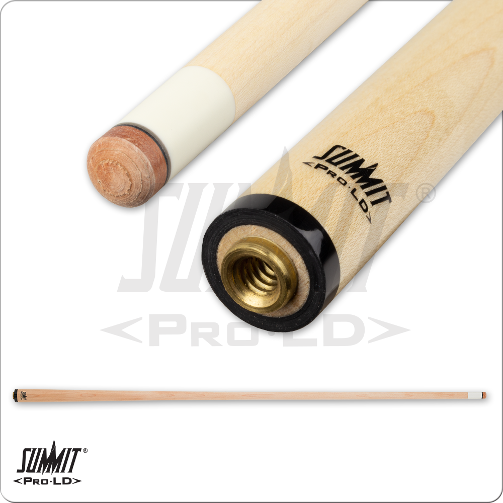 Summit SUMXS1 Pro LD (Low Deflection) 12.5mm Pool Cue Shaft - 5/16 x 14 with Black collar