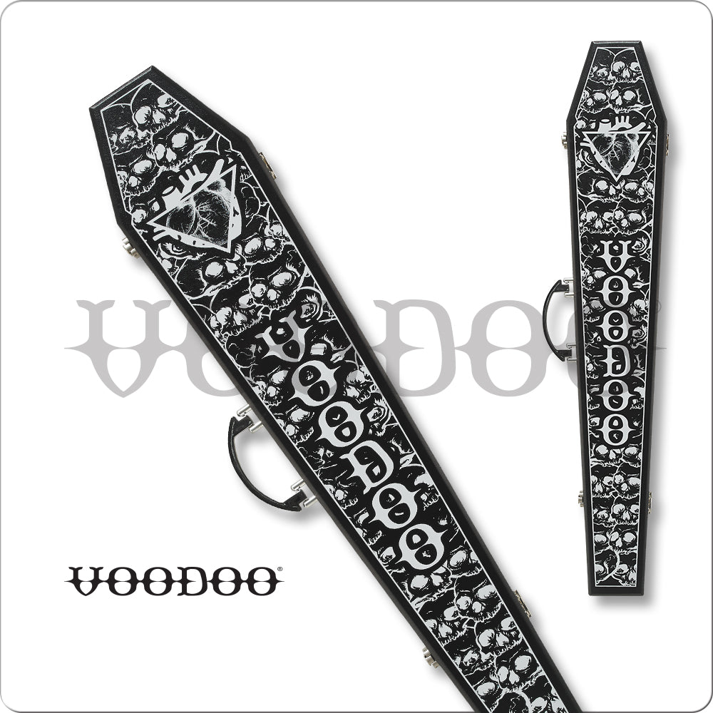 Voodoo VODCOFB Coffin Box 1x1 Pool Cue Hard Case